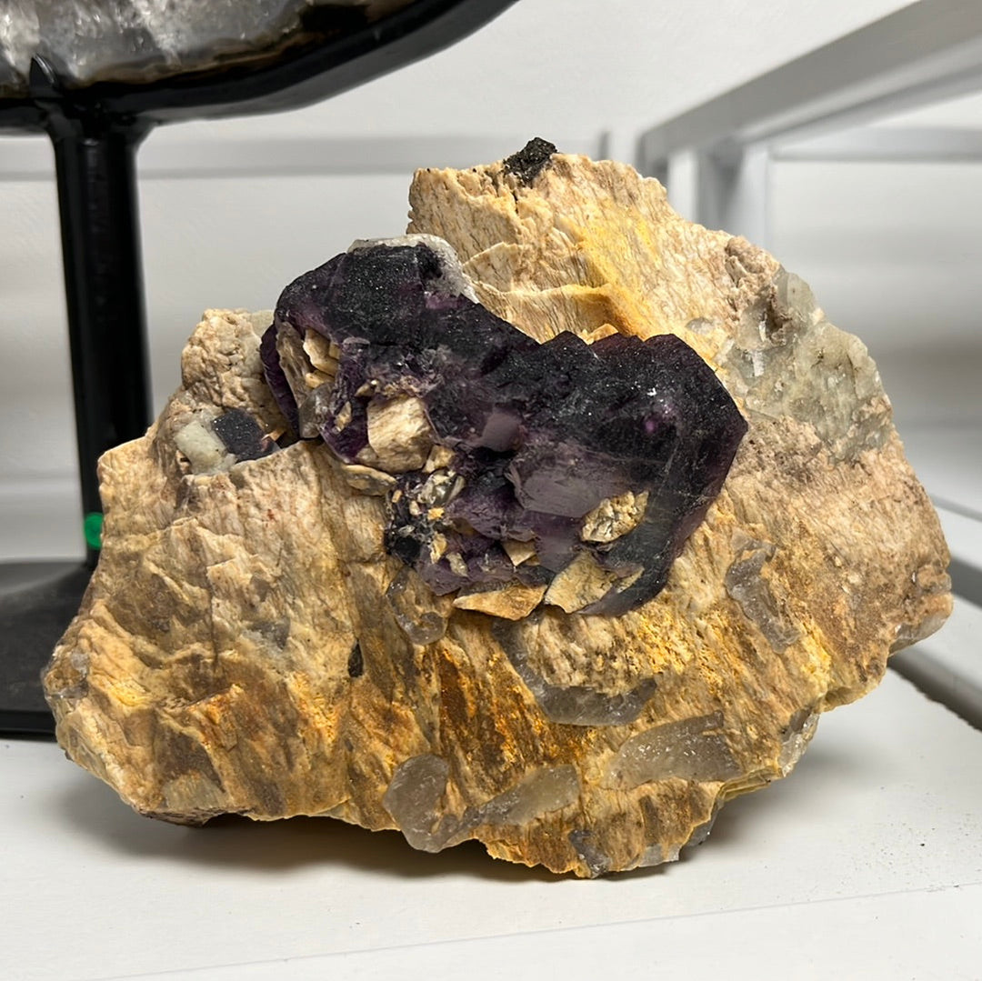 Purple Fluorite Minas Gerais Brazil FLB1